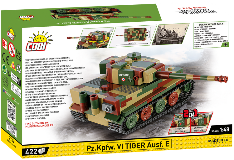 Panzer VI Tiger Ausf E 1:48 #2735