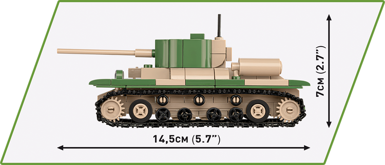 Renault R35 - Valentine IX - Panzer I #2740