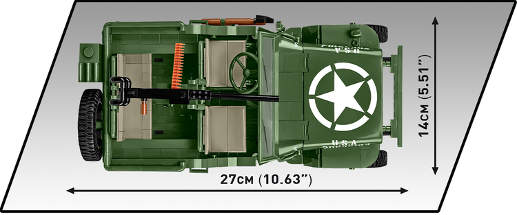 Willys MB & Trailer - Executive Edition 1:12 #2804