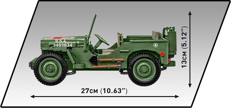 Willys MB Medical 1:12 #2806