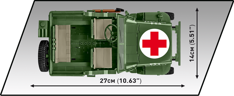 Willys MB Medical 1:12 #2806