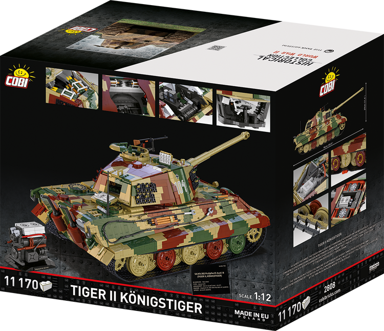 Tiger II Königstiger 1:12 #2808 on the way from COBI, ETA early Dec, Limited Quantities