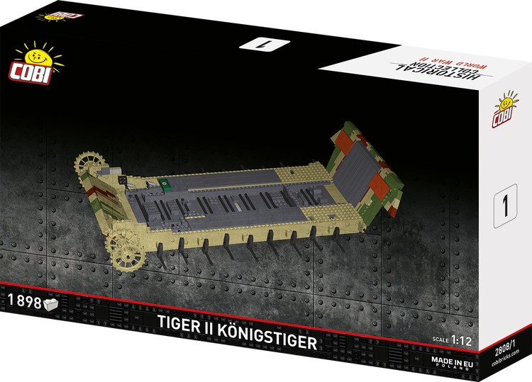 Tiger II Königstiger 1:12 #2808 on the way from COBI, ETA early Dec, Limited Quantities