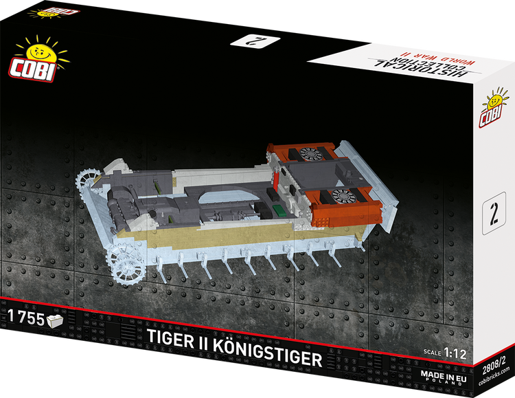 Tiger II Königstiger 1:12 #2808 on the way from COBI, ETA early Dec, Limited Quantities