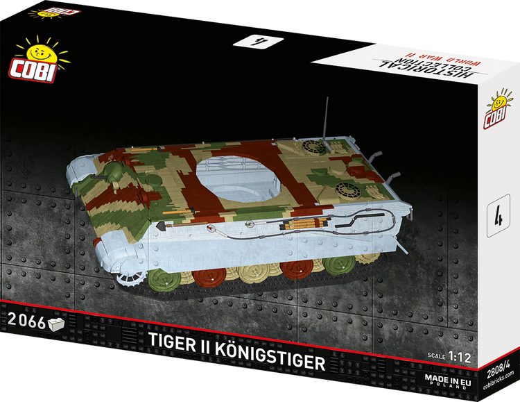 Tiger II Königstiger 1:12 #2808 on the way from COBI, ETA early Dec, Limited Quantities