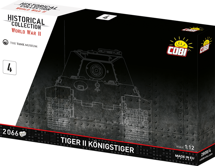 Tiger II Königstiger 1:12 #2808 on the way from COBI, ETA early Dec, Limited Quantities