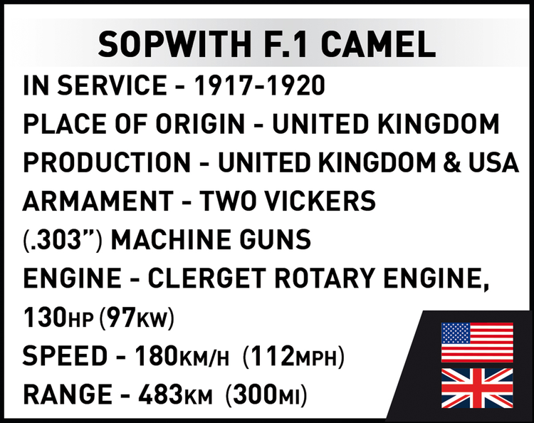 Sopwith F.1 Camel 1:35 #2999