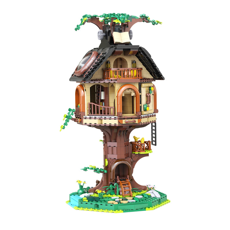 CaDA Tree House Library with LED lighting C66013