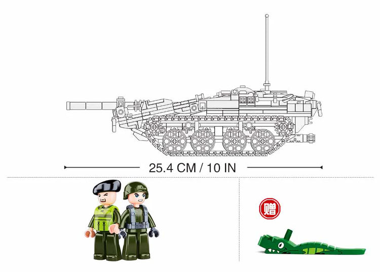 Sluban STRV 103 Tank B1010