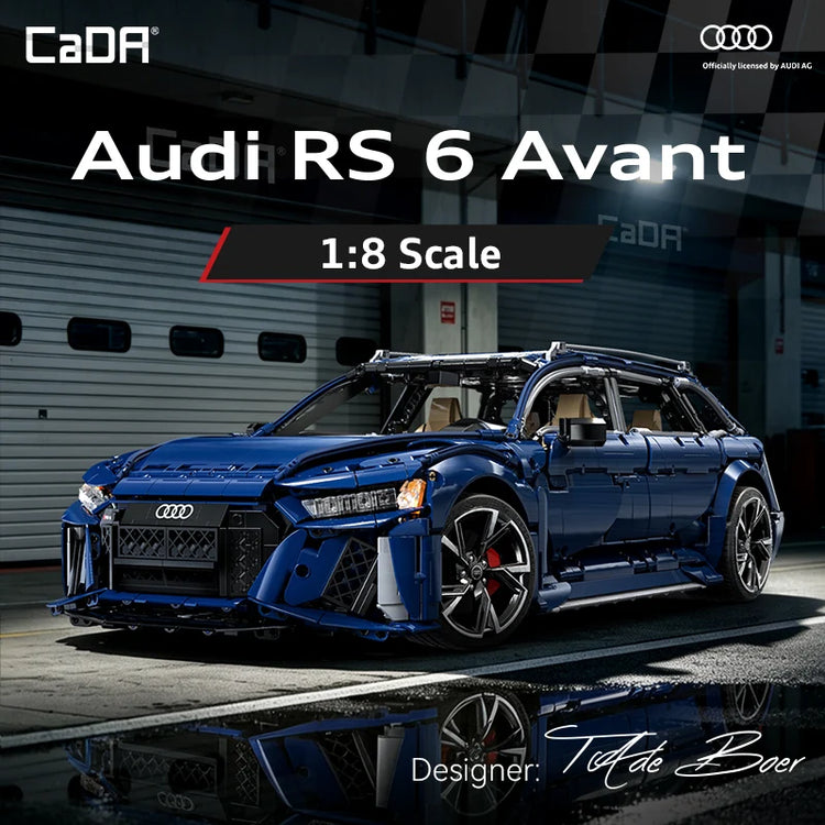 CaDA Audi RS6 Avant 1:8 C61515 arriving late October.   Purchase now to secure your set...