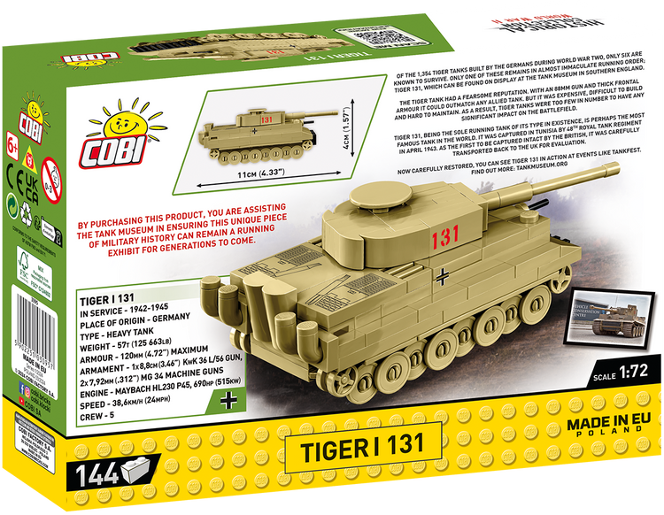 Tiger 131 1:72 #3095