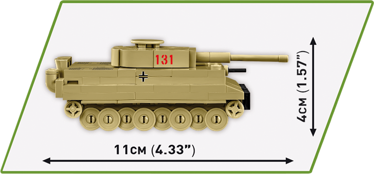 Tiger 131 1:72 #3095