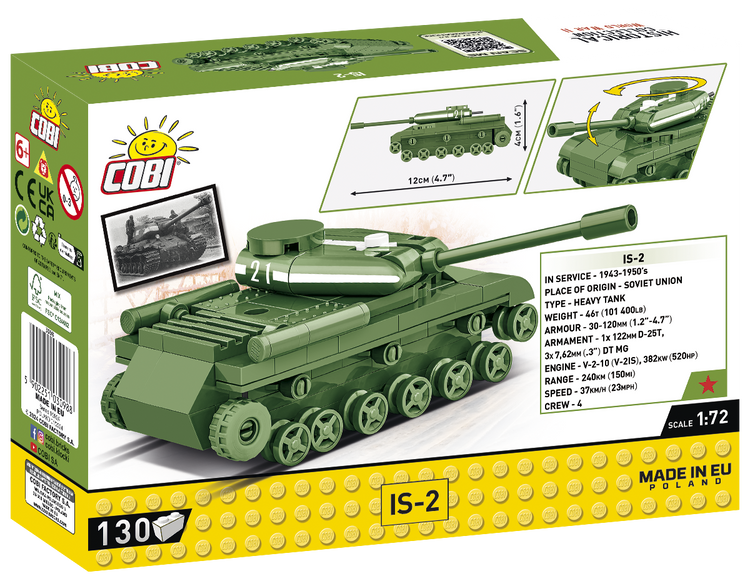 IS-2 1:72 #3098