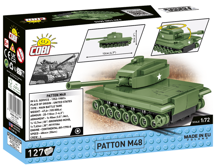 Patton M48 1:72 #3104