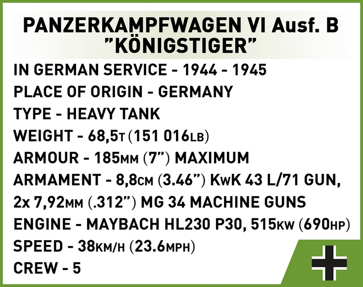 Panzer VI Ausf. B Königstiger 1:35 #3113