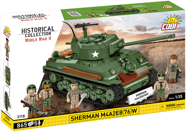 Sherman M4A2E8(76)W 1:35 #3118