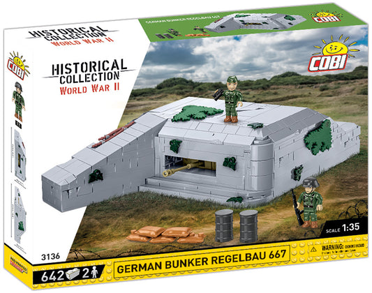 German Bunker Regelbau 667 1:35 #3136