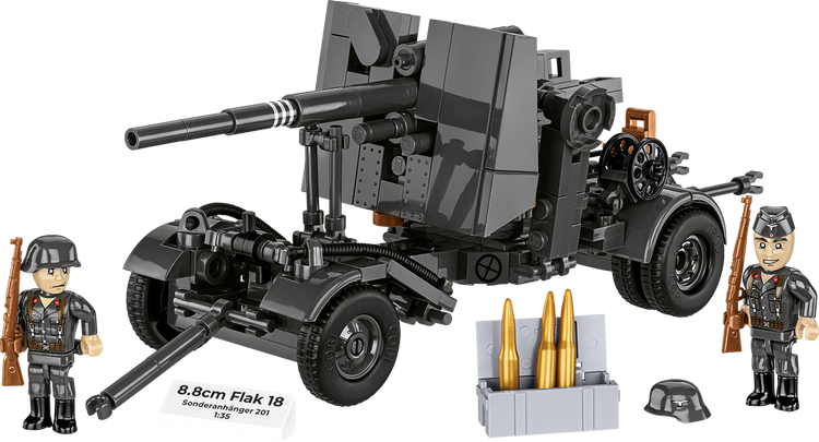 8.8 cm Flak 18 with Carriage 1:35 #3140
