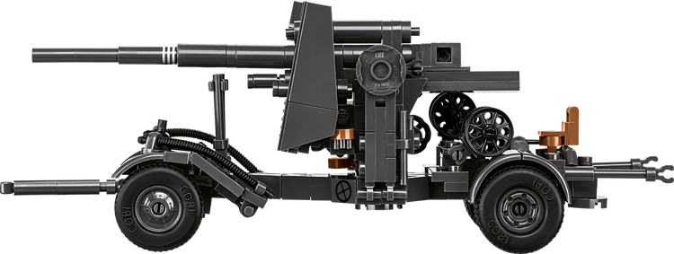 8.8 cm Flak 18 with Carriage 1:35 #3140