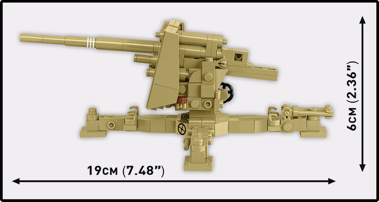Sd.Kfz.8 Towing 8.8 cm Flak 36 1:35 #3143