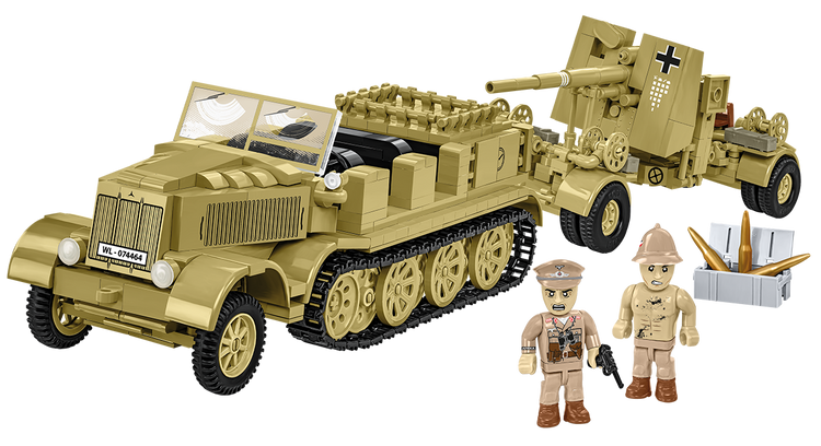 Sd.Kfz.8 Towing 8.8 cm Flak 36 1:35 #3143
