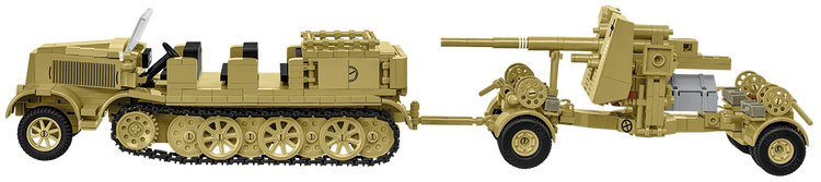 Sd.Kfz.8 Towing 8.8 cm Flak 36 1:35 #3143