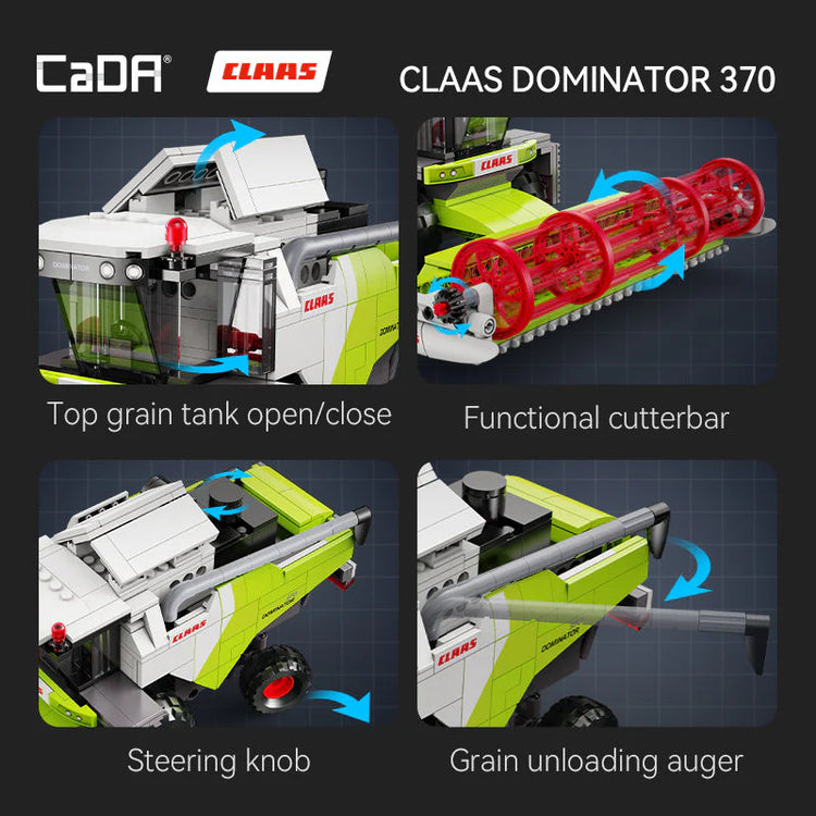 CaDA Claas Dominator 370 Harvester C65014