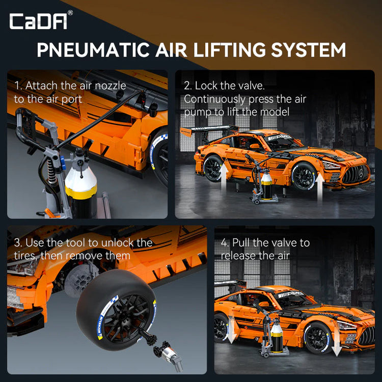 CaDA Master Mercedes-AMG GT3 1:8 C64008 order now for delivery in February