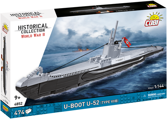 U-Boot U-52 (Type VIIB) 1:144 #4852
