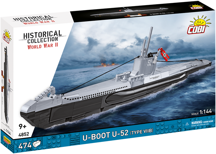 U-Boot U-52 (Type VIIB) 1:144 #4852