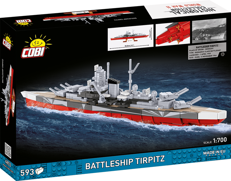 Battleship Tirpitz 1:700 #4853
