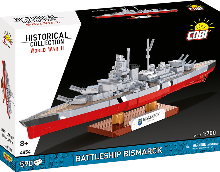 Battleship Bismarck 1:700 #4854