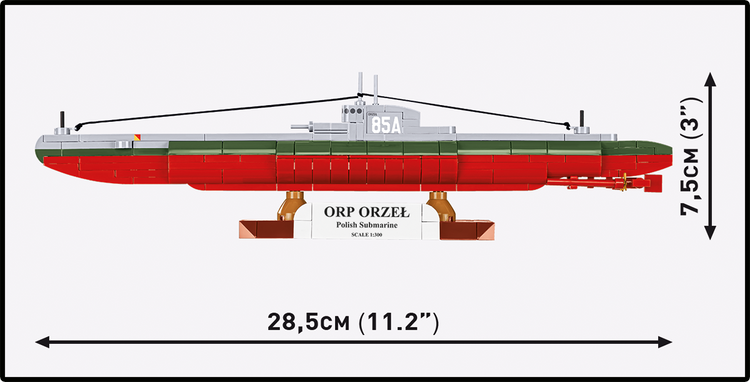 ORP Orzeł 1:300 #4855