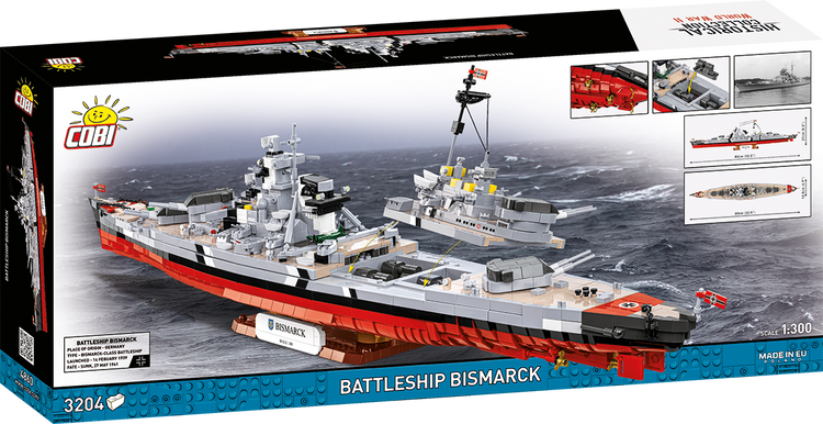 Battleship Bismarck 1:300 #4860 more arriving in June
