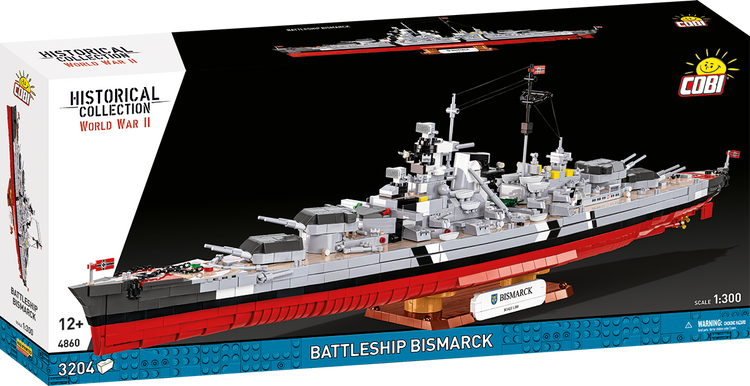 Battleship Bismarck 1:300 #4860 more arriving in June