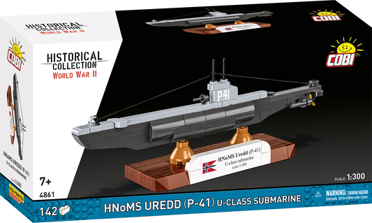 HNoMS Uredd (P-41) U-class submarine Norway 1:300 #4861