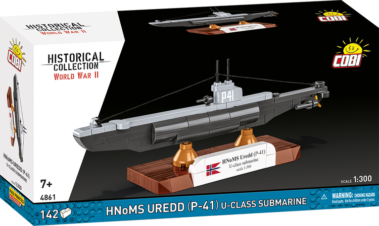 HNoMS Uredd (P-41) U-class submarine Norway 1:300 #4861