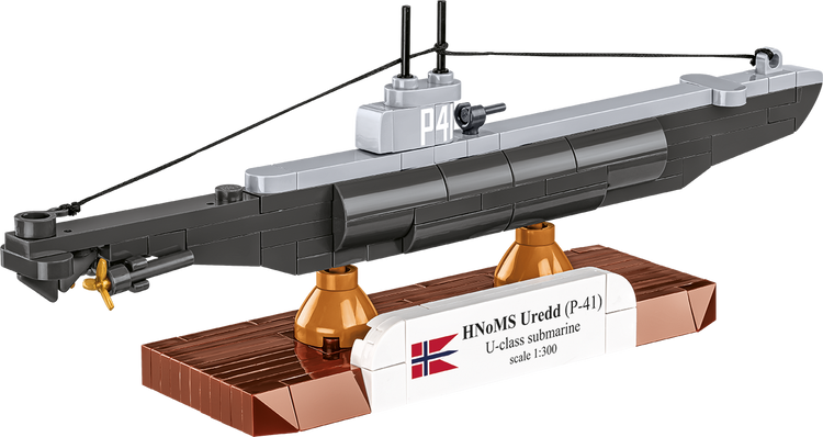 HNoMS Uredd (P-41) U-class submarine Norway 1:300 #4861