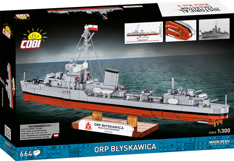 ORP Błyskawica 1:300 #4865