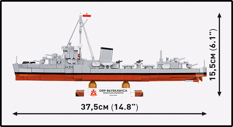 ORP Błyskawica 1:300 #4865