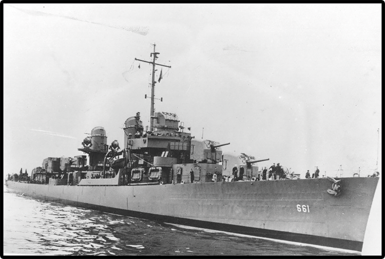 USS Kidd DD-661 1:300 #4866