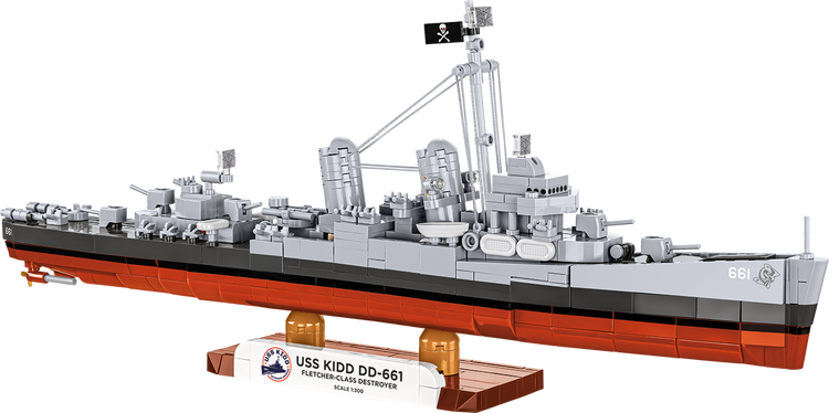 USS Kidd DD-661 1:300 #4866
