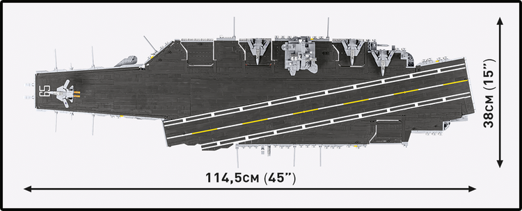 CVN-65 USS Enterprise Aircraft Carrier 1:300 #4869