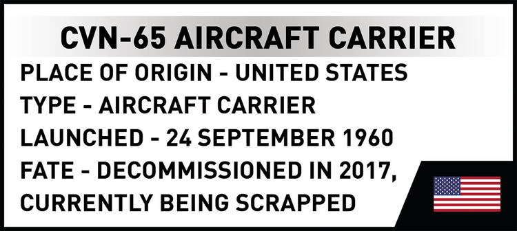 CVN-65 USS Enterprise Aircraft Carrier 1:300 #4869