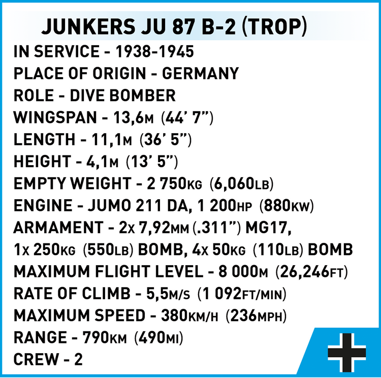 Junkers Ju 87 Stuka B-2 #5748
