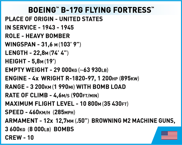 Boeing B-17G Flying Fortress #5750