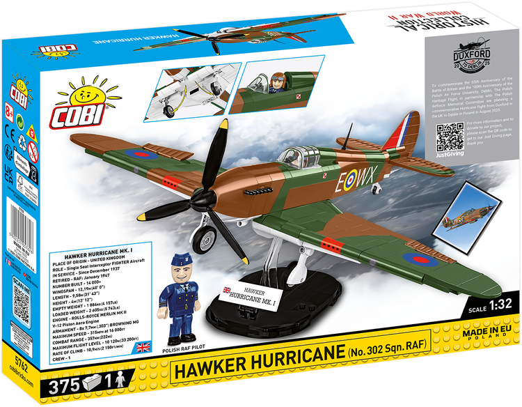 Hawker Hurricane (No.302 Sqn.RAF) 1:32 #5762