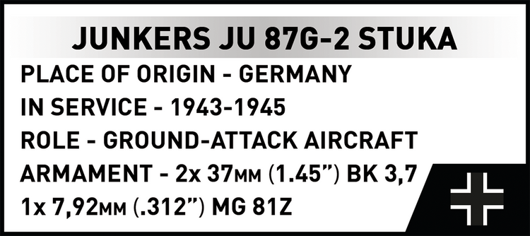 Junkers Ju-87G-2 Stuka 1:32 #5767