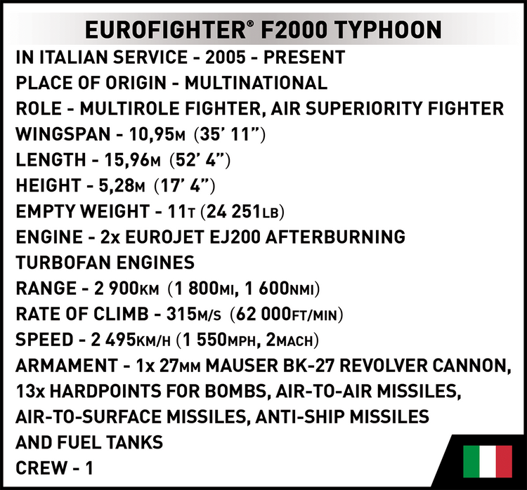 Eurofighter F2000 Typhoon Italy #5849