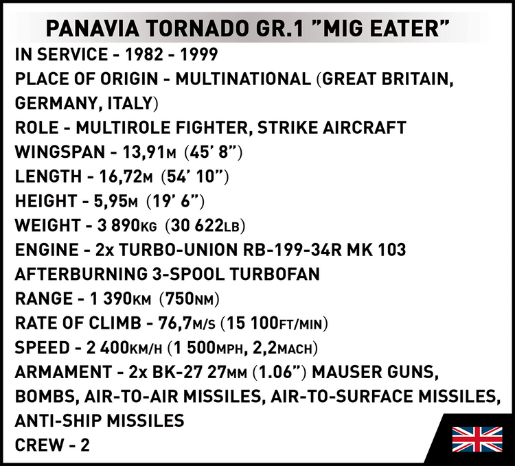 Panavia Tornado GR.1 "MiG Eater" #5854
